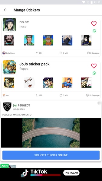 Anime Stickers For WhatsApp 55.0 Printscreens 6