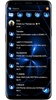 SMS Theme Sphere Blue - black screenshot 7