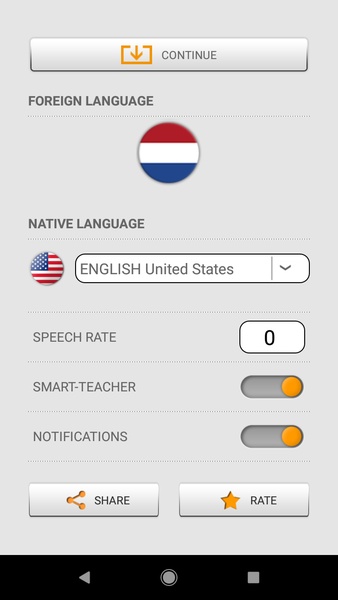 Learn Dutch words with SMART-TEACHER - Preview 1