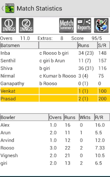 Best Cricket Scorer - Preview 11
