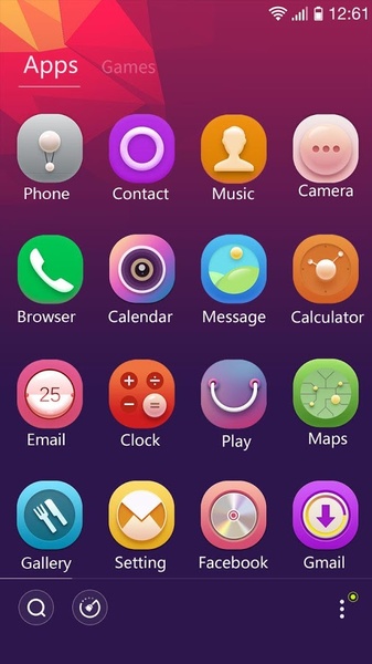 Glorious GOLauncher EX Theme - Preview 2