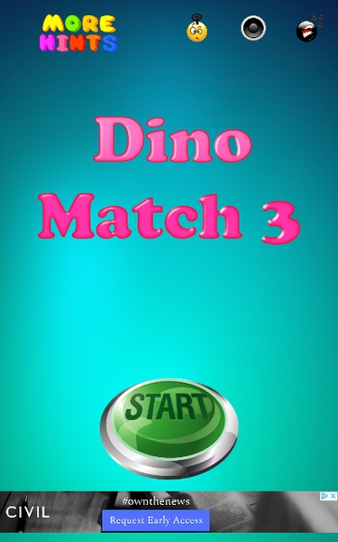 Dino Boom - Free Match 3 Puzzle Game - Preview 1
