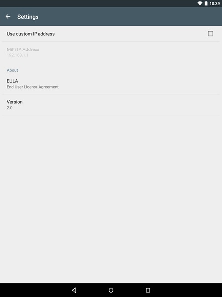 MiFi Status - Preview 1