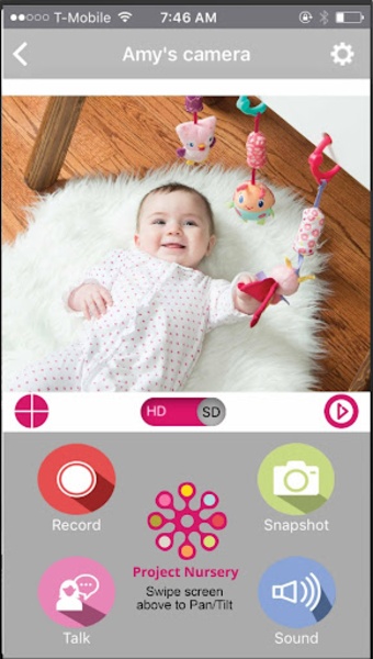 Project nursery baby monitor hot sale app