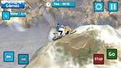 Snowmobile Race Speedy Forest screenshot 4