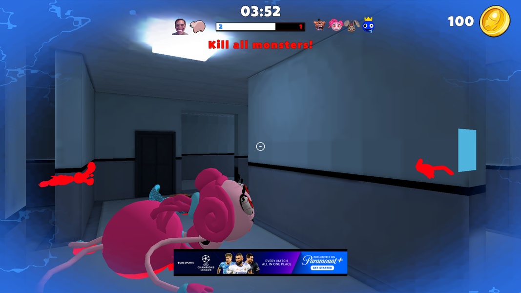 Nextbots Backroom Chasing Time - Preview 3