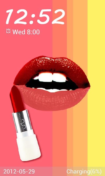 Lipstick GO Locker Theme - Preview 4