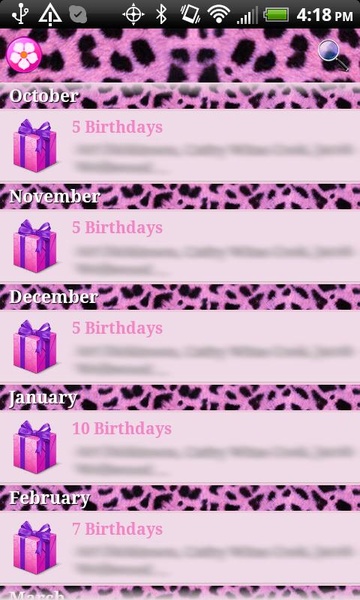 Pink Cheetah Theme - Preview 1
