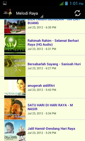 Lagu Hari Raya - Preview 3