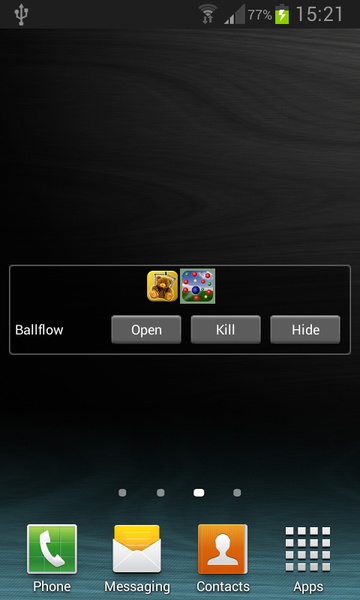 Application Icon Killer Widget - Preview 1