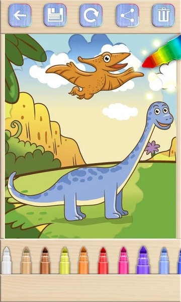 Paint Dinosaurs - Preview 2