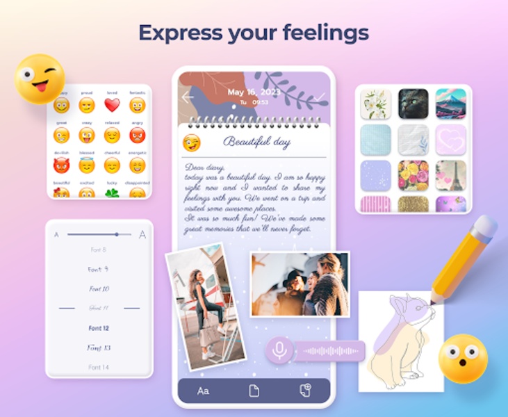 My Secret Diary with Lock - Preview 7