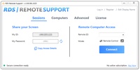 RDS Remote Support screenshot 1