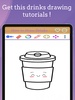 How to Draw Cartoon Drink Easy screenshot 2