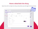 Site Diary screenshot 2
