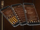 SMS Messages Leather Brown screenshot 1