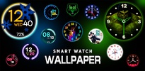 Smart Watch - Clock Wallpaper screenshot 6