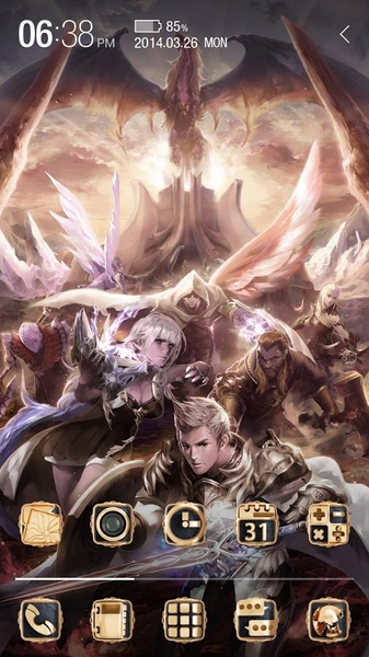 Aion Gold armor - Preview 5