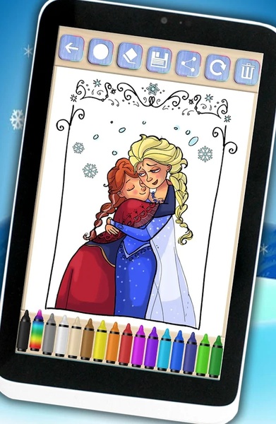 Paint ice princesses - Preview 4