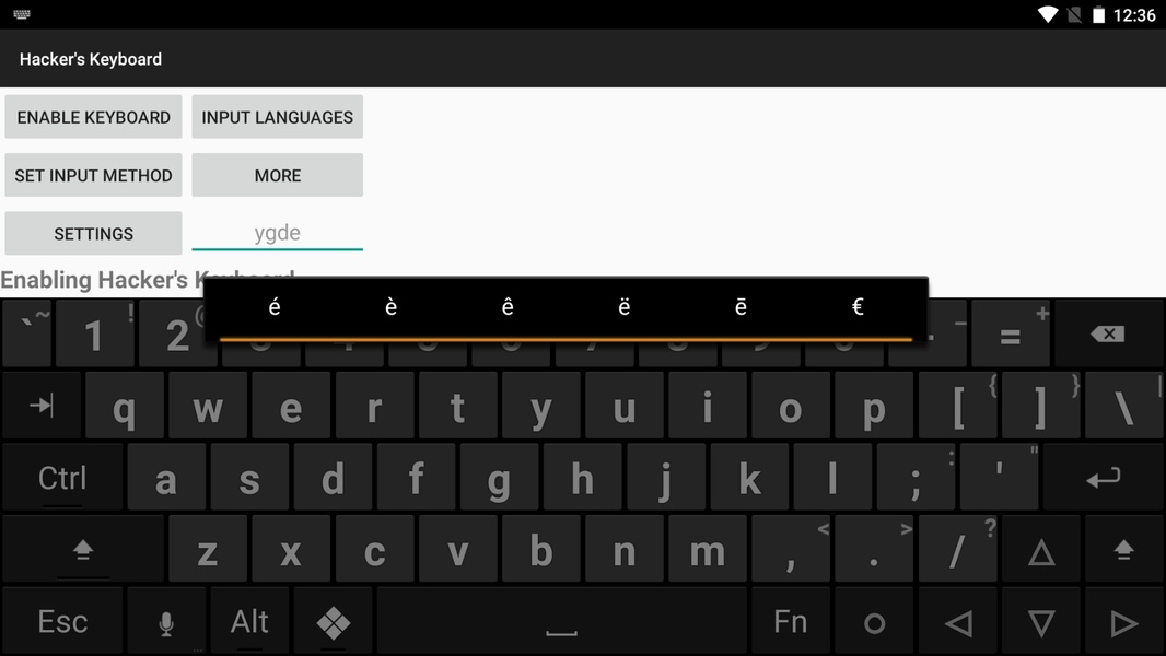 Hacker's Keyboard para Android - Descarga el APK en Uptodown