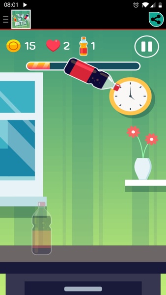 Flip the Bottle Game - Preview 2