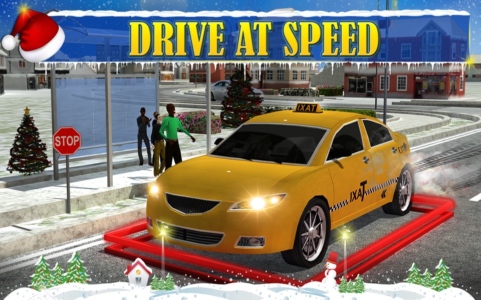 Christmas Taxi Duty 3D - Preview 7
