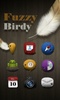 Fuzzy Birdy GOLauncher EX Theme screenshot 4
