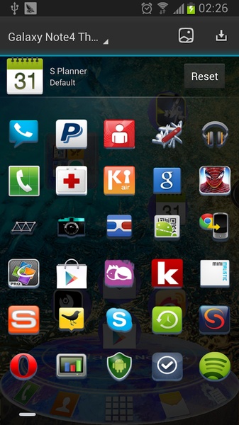 Galaxy Note4 Theme - Preview 3