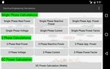 Electrical Engineering Calculations screenshot 9