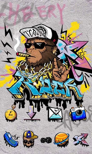 Rock Graffiti - Preview 4