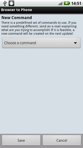 Browser to Phone - Preview 2