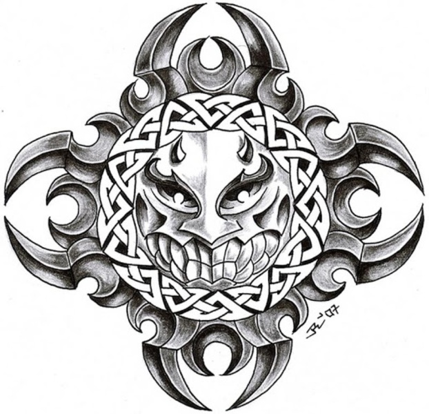 Skulls Tattoo Design HD Wallpaper - Preview 6