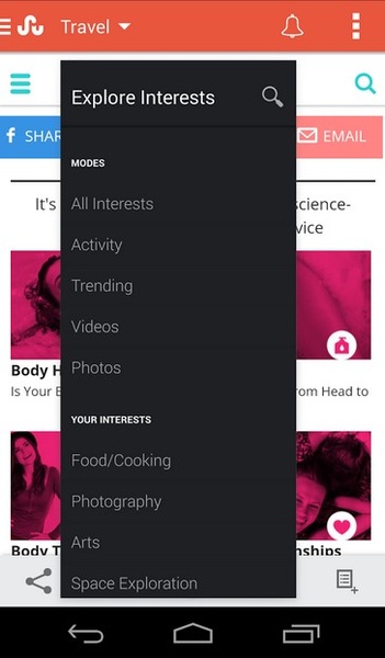 StumbleUpon - Preview 2