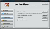 Free Clear History screenshot 3