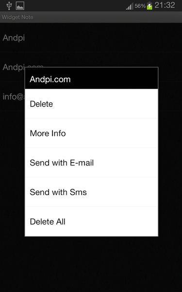 Widget Note - Preview 3