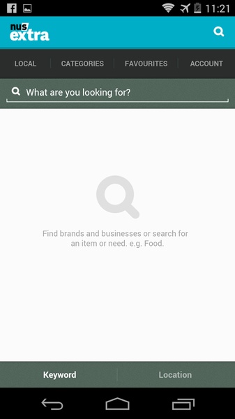 NusExtraDiscountCompanionApp - Preview 1