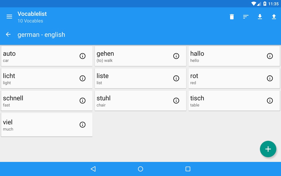Vocabletrainer - Preview 6