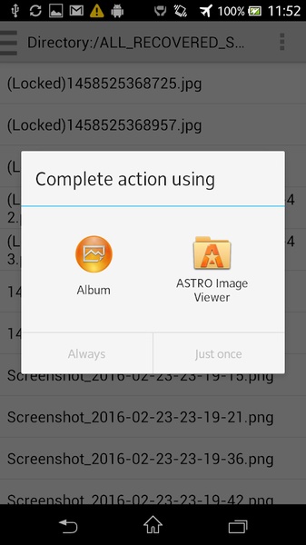 Recovery File Browser - Preview 3