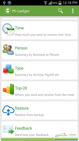 Safaricom M-Ledger - Preview 7