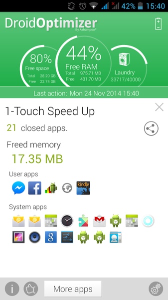 Droid Optimizer - Preview 7