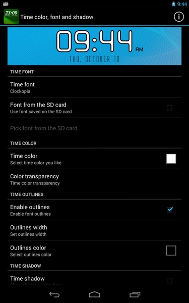 DIGI Clock Widget - Preview 12