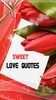 Sweet Love Quotes screenshot 1