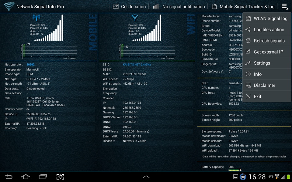 Network Signal Info - Preview 10