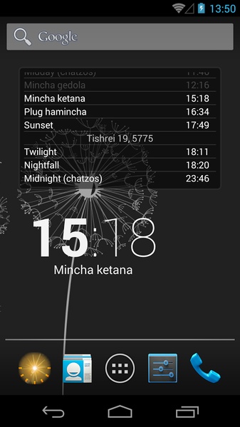 Halachic Prayer Times - Preview 10
