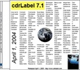 CdrLabel screenshot 1