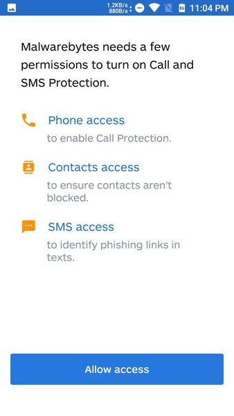 Malwarebytes Call Protection - Preview 5