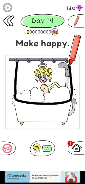 Draw Happy Angel - Preview 2