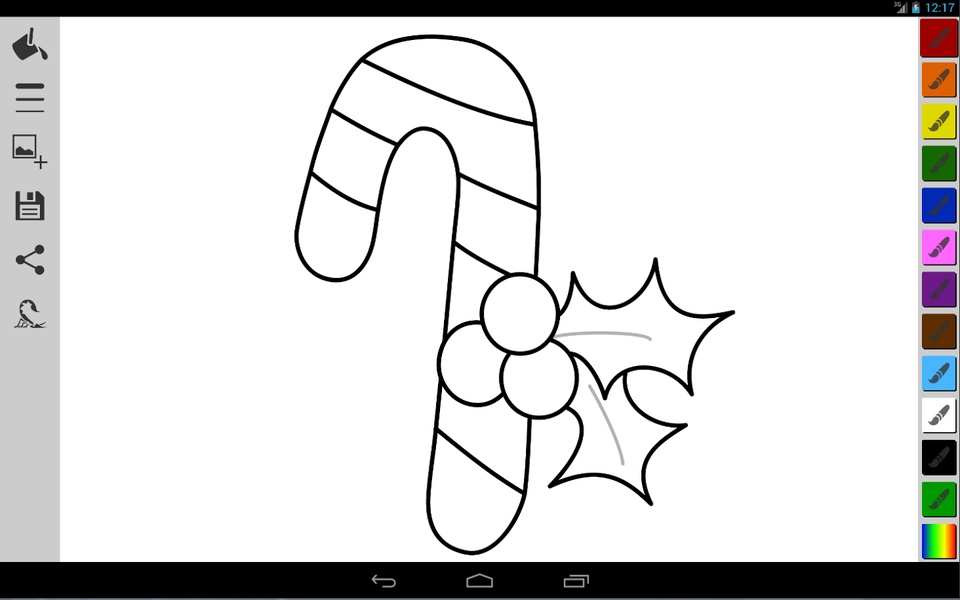 Holiday Coloring Book - Preview 2