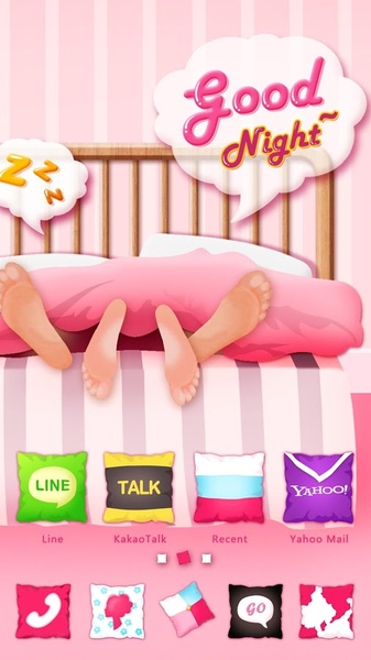 Good Night GOLauncher EX Theme - Preview 5