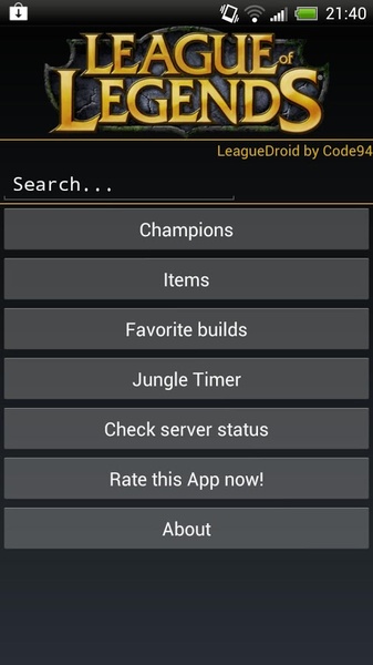 LeagueDroid - Preview 5